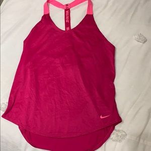 Women’s nike dri-fit razor back tank top